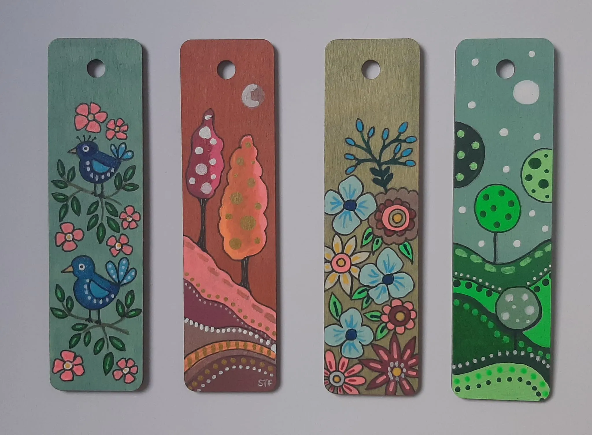 Marque-pages en bois